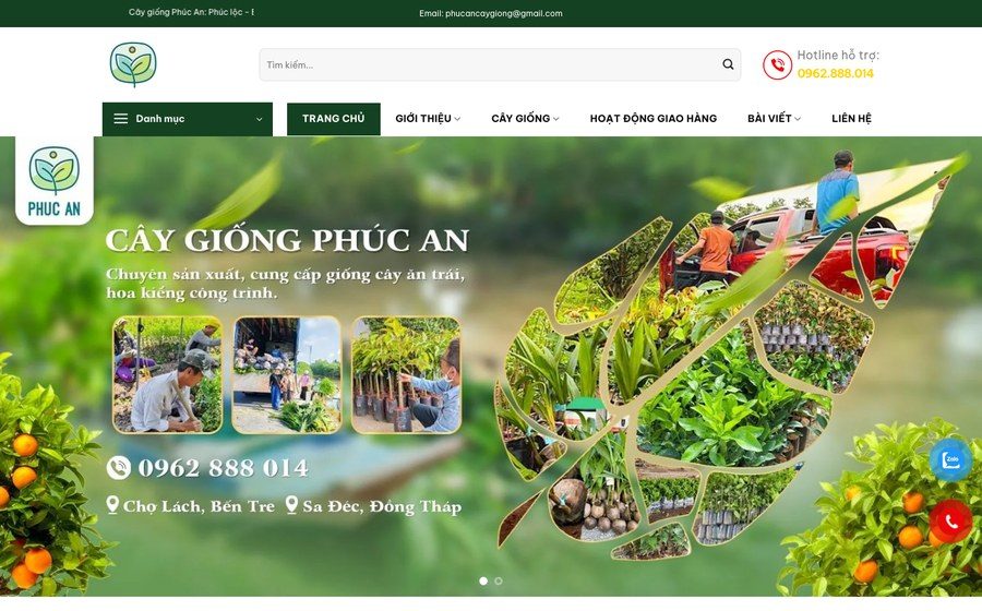 Cây giống Phúc An