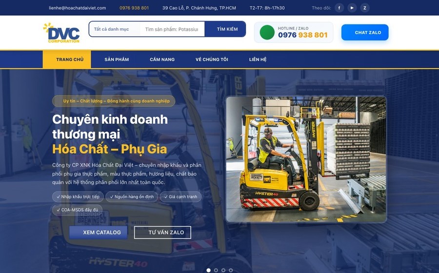 Hóa Chất Đại Việt (DVC)