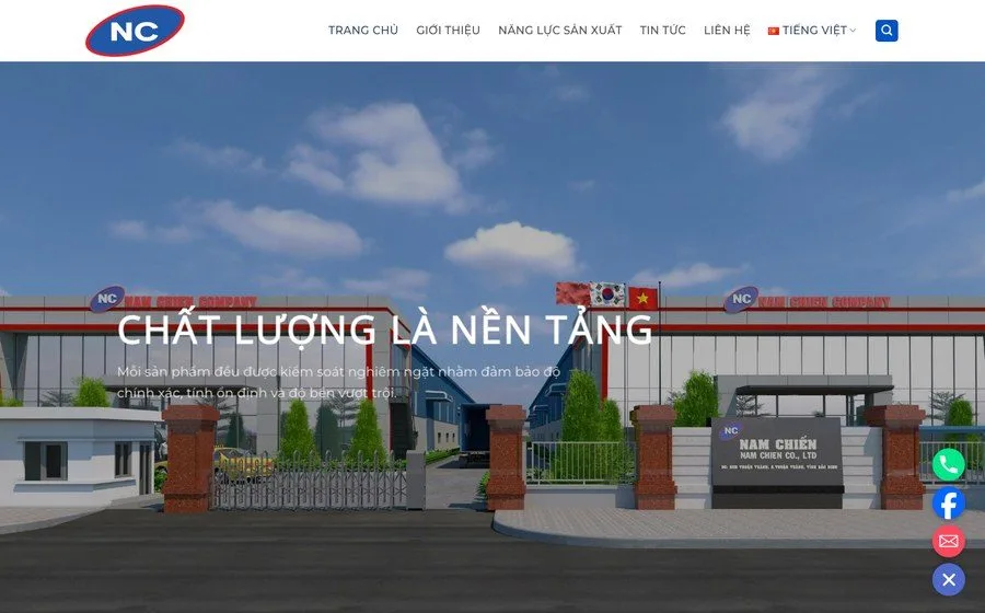 Website Nam Chiến