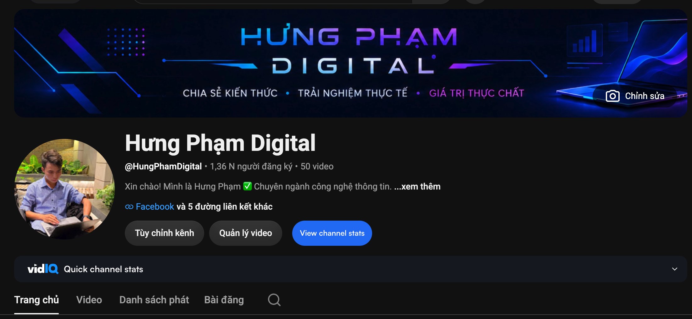 Hưng Phạm Digital — hoạt động và chia sẻ của mentor Hưng Phạm